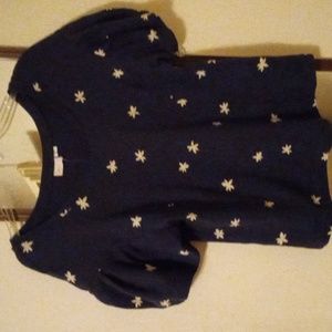 Anthropologie short sleeve shirt